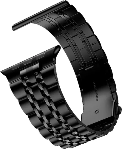 Miniatura 4 de iiteeology Compatible con correas de Apple Watch de 1.811 in/1.929 in/1.772 in/1.732 in/1.654 in/1.614 in/1.575 in, pulsera de eslabones de acero