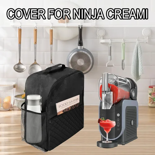 Miniatura 5 de Bolsa organizadora para Ninja SLUSHi Slushie Machine FS301 y FS299, para Ninja Slushie cubierta de polvo Accesorios Patrón de diamante Frozen Drink