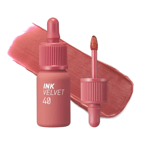 Miniatura 13 de Peripera Ink Airy Velvet - Tinte labial de alta pigmentación, ligero, suave, hidratante (030 WAKE UP CHERRY)