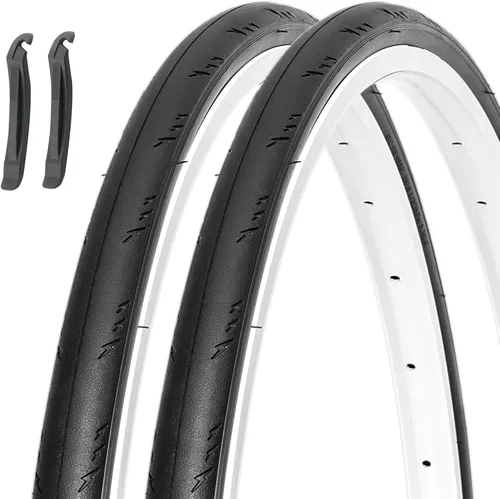 Miniatura 11 de MOHEGIA Neumático de repuesto para bicicleta de carretera: 700x25C/700x28C/700Cx35C Neumático de bicicleta plegable para montar en carretera