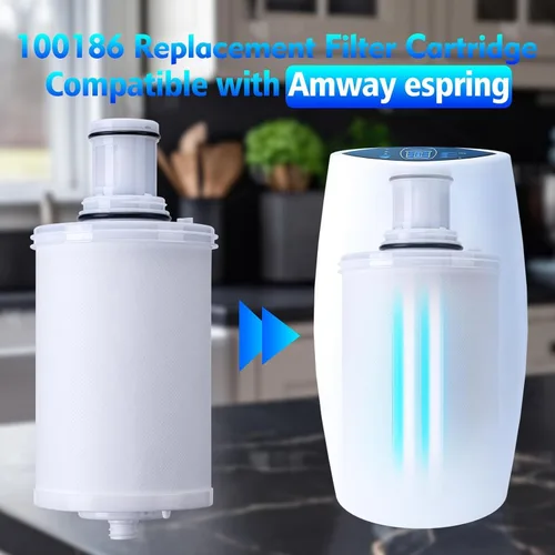 Miniatura 2 de 2 Pack 100186 Original Water Filter Replacement Cartridge Compatible with Amway Espring,3-in-1 Filter, Improving Water Purity