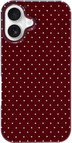Miniatura 120 de Hython Funda para iPhone Air, diseño estético de lunares lindos, funda simple de 6.5 pulgadas, delgada, antiarañazos, parachoques de TPU suave, a