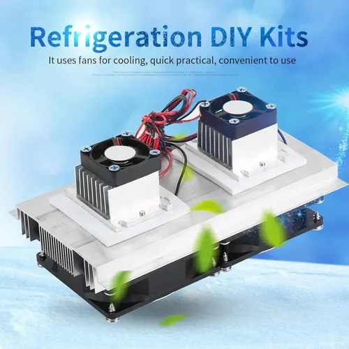 Miniatura 8 de Enfriador termoeléctrico, enfriador de semiconductores, dispositivo de refrigeración de semiconductores Enfriador termoeléctrico 12A 12V DIY Mini