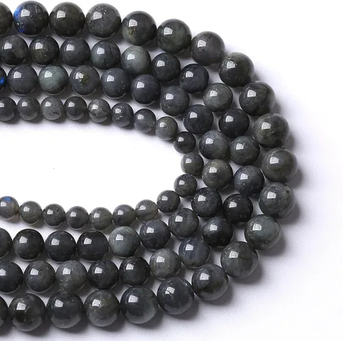 Miniatura 67 de 88 cuentas de cuarzo rutilado dorado de piedra natural de 4MM (5/32 de pulgada), gemas de grado 2A, cristal semiprecioso de actinolita, cuentas