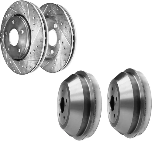 Miniatura 16 de Detroit Axle - Rotores de freno traseros para Toyota GR Supra BMW 230i 330e 330i 430i 530i 530i 530e 540d 540i xDrive X3 X4 Z4, rotores de freno