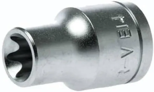 Miniatura 2 de Teng Tools E14 1/2 pulgada Drive Hembra E-Torx Star TX-E Cromo Vanadio Socket Herramienta mecánica Herramienta de mano - M120714-C