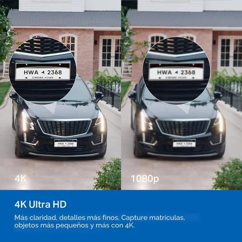 Miniatura 3 de Tapo - Cámara de seguridad para exteriores con cable, panorámica/inclinación, 4K 8MP, detección gratuita de personas/vehículos y vista de 360°