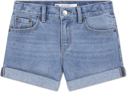 Levi's Kids Girls Girlfriend Fit Short Shorts (Niños grandes)
