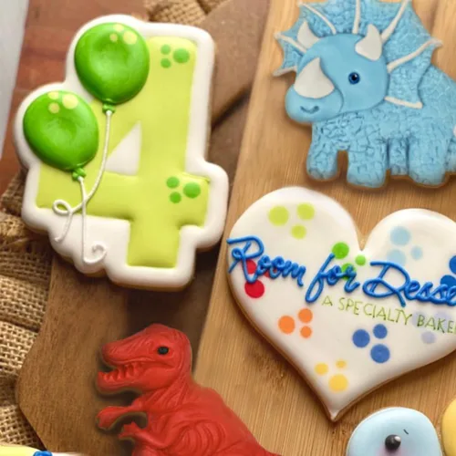 Miniatura 5 de Funshowcase Moldes de silicona para fondant de dinosaurio, 8