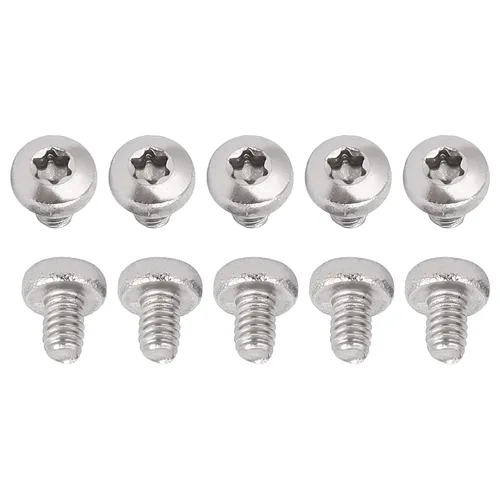 Miniatura 57 de DTGN Tornillos Torx de cabeza plana M1.0.236x0.118 in (DXL), paquete de 20, buenos para maquinaria, sujetadores de seguridad Torx de acero