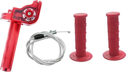 Miniatura 7 de Cable de acelerador para motocicleta de 0.866 in CNC de aluminio rápido para CRF50 CRF70 70 110 70CC 110CC IRBIS 125 250 Dirt Pit Bike Accesorios