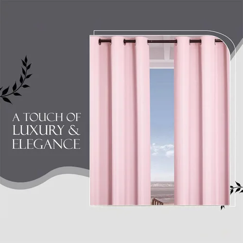 Miniatura 7 de Cortinas opacas para oscurecer la habitación, con aislamiento térmico, cortinas opacas con ojales para puertas y ventanas de poliéster
