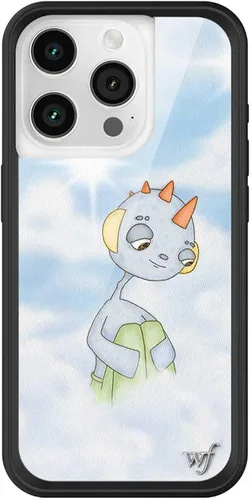Miniatura 17 de Wildflower - Fundas compatibles con Apple iPhone 15 Pro Protector de goma negro, certificado de prueba de caída de 4 pies, propiedad de mujeres