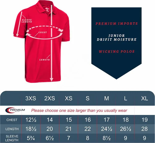 Miniatura 7 de Premium Wear Boys High Moisture Wicking Polo T Shirts