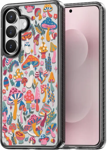 Miniatura 43 de Rosarnnah Funda compatible con Samsung Galaxy S24 Ultra, bonita estética, a la moda, divertida funda con estampado de gatito y gato, duradera a