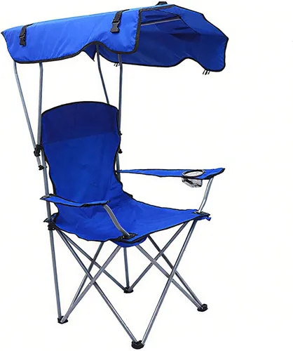 Miniatura 14 de Travel Folding Chair Canopy Chair Sun Shade Outdoor Portable Beach Folding Camo 50 * 50 * 90/120CM