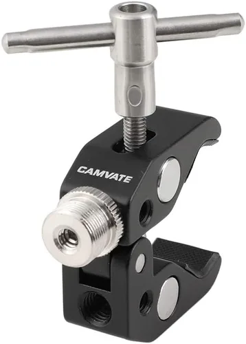 Miniatura 2 de CAMVATE Abrazadera cangrejo con rosca 5/8"-27 para micrófonos - 1190