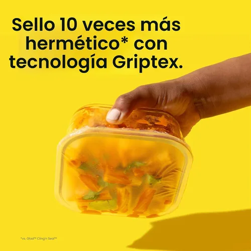 Miniatura 2 de Glad Press'N Seal - Rollo de plástico para alimentos, rollo de 70 pies cuadrados (el paquete puede variar)