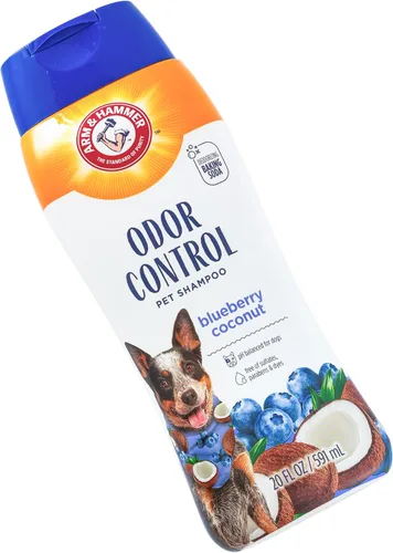Miniatura 3 de Arm & Hammer Champú para perros con control de olores para mascotas, bicarbonato de sodio mejorado, pH equilibrado, aroma fresco de arándanos