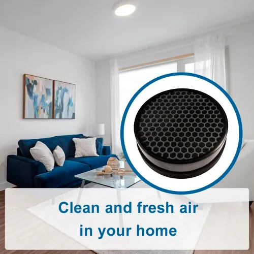 Miniatura 8 de HQRP LV-H132-RF - Filtro de repuesto compatible con purificador de aire LEVOIT LV-H132, juego de filtros de carbón activado HEPA 3 en 1