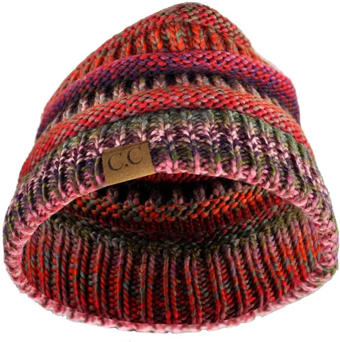 Miniatura 147 de C.C Trendy Warm Chunky Soft Stretch Cable Knit Beanie