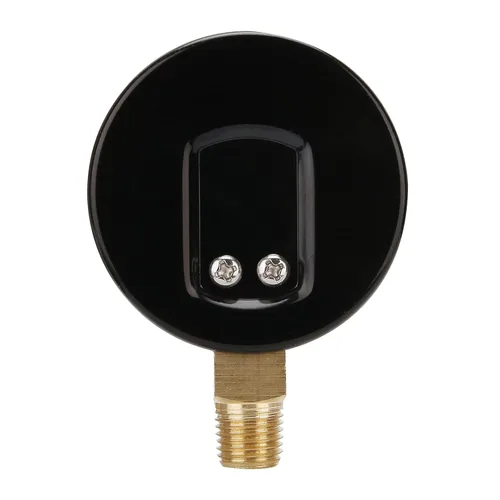 Miniatura 5 de MEASUREMAN Medidor de Presión de Tipo Diafragma en Cápsula de Baja Presión, Esfera de 2-1/2", Montaje Inferior de 1/4" NPT, Ajustable, 0-5 Psi