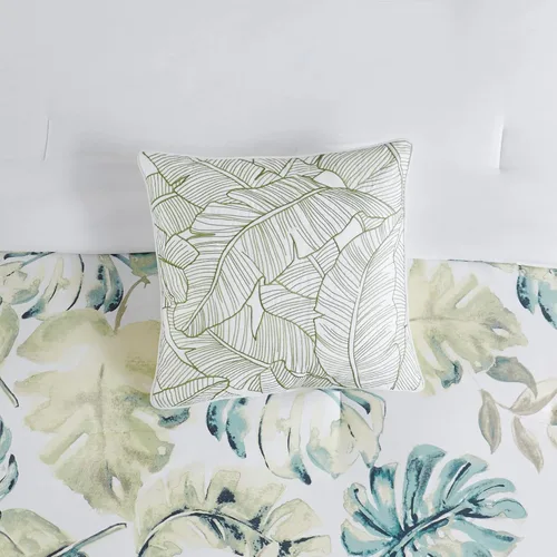 Miniatura 12 de Harbor House Acogedor juego de edredón de algodón, ropa de cama casual alternativa para todas las estaciones con fundas a juego, almohadas
