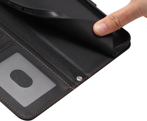 Miniatura 7 de Funda abatible compatible con Blackview Oscal Flat 1c 【Correa con cordón】【Cartera con ranura para tarjeta】【Funda para teléfono】【Cierre magnético】