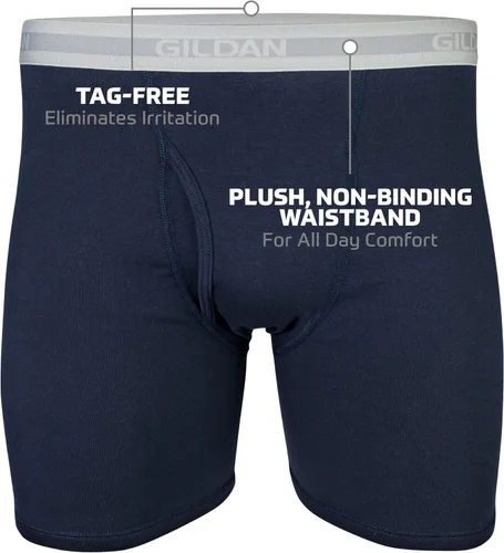 Miniatura 2 de Gildan Men's Underwear Boxer Briefs, Multipack