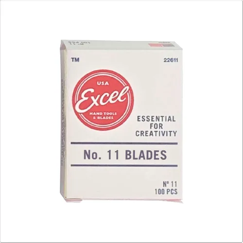 Miniatura 6 de Excel Blades Cuchilla de repuesto #11 para hobby – Paquete de 100 – Cuchillas de acero al carbono fabricadas en Estados Unidos
