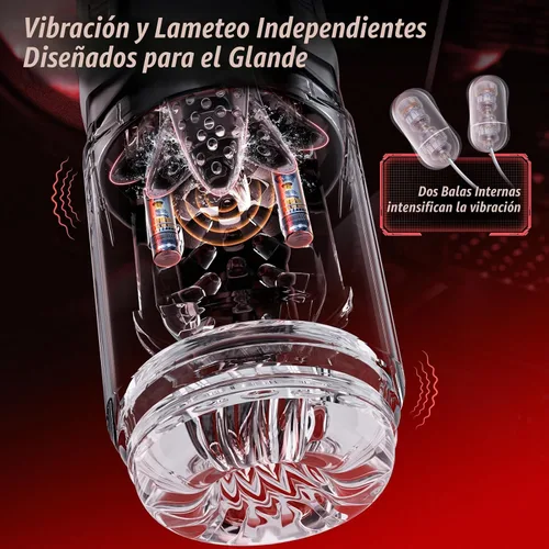 Miniatura 4 de EINSEO Juguetes sexuales masculinos para hombres – AI Sync Masturbador masculino Stroker con 7 modos giratorios de empuje y 7 modos de lamer