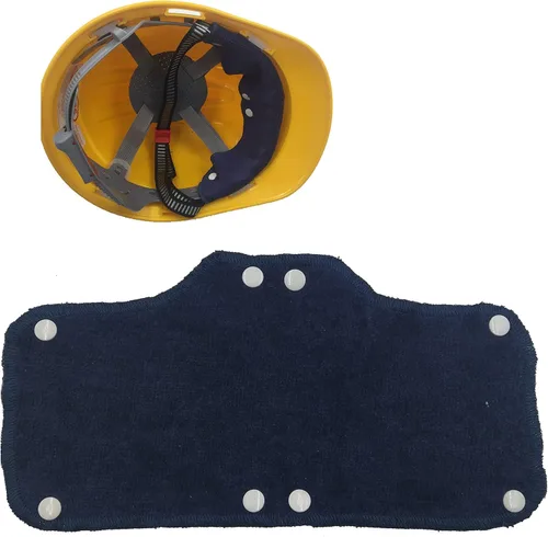 Miniatura 17 de NAEE Banda transpirable púrpura para casco duro Lavable Terciopelo Algodón Banda para casco duro abrochable (3, Púrpura)
