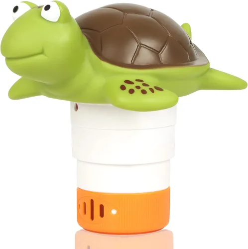 Miniatura 6 de Dispensador de cloro flotante, flotador de cloro/bromo para piscina, spa, clorador flotante de gran capacidad de 7 pulgadas y soporte de bromo