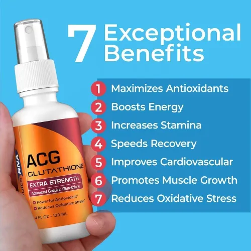 Miniatura 2 de Suplemento ACG Glutatión fuerza extra (Glutatión celular avanzado) de Results RNA, 2 onza