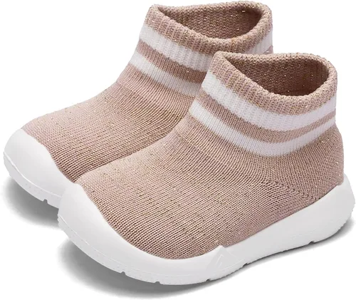 Miniatura 3 de Engtoy Baby Sock Shoes Baby Walking Shoes Infant Non-Slip Breathable Slippers with Soft Rubber Sole Baby Boys Girls Slip On Sneakers