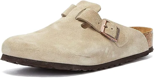 Miniatura 24 de Birkenstock Zuecos de gamuza Boston para mujer