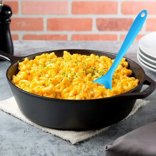 Miniatura 6 de 2 cucharas de silicona para cocinar, resistentes al calor, cucharas de mezcla antiadherentes para cocina, hornear, agitar, mezclar, herramientas