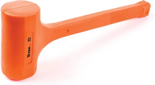 Miniatura 10 de Titan 63164 Martillo de Golpe Seco de 4 libras con Cabeza Rellena de Perdigones de Acero, Resistente a Chispas y Rebotes, Mango Antideslizante
