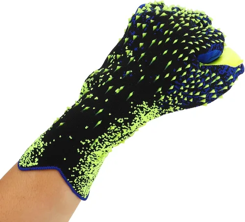 Miniatura 5 de Guantes de portero de fútbol, guantes de portero antideslizantes de látex grueso, guantes de competición de entrenamiento de amortiguación