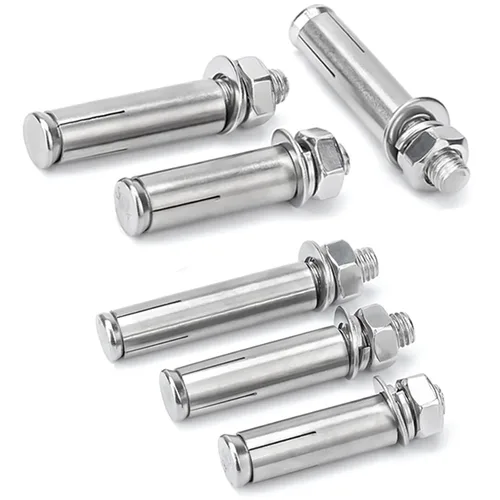 Miniatura 4 de Pernos de expansión, 304 Acero Inoxidable Externo Tuerca Hexagonal Tornillo de Expansión Pernos de Manga Ancla M6x60mm 8Pcs