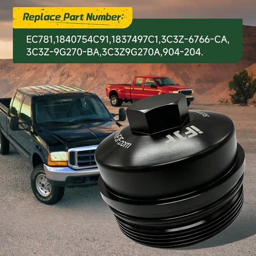 Miniatura 7 de iFJF 3C3Z-9G270-BA Tapa de Filtro de Bomba de Levantadores de Repuesto para F250 F350 F450 F550 Super Duty Powerstroke 6.0L 2003-2007 6.4L 2008-2010
