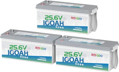 Miniatura 21 de Redodo Batería LiFePO4 de litio de 12 V 100 Ah, batería del grupo 31 integrada en BMS de 100 A, hasta 15000 ciclos, 10 años de vida útil, perfecta