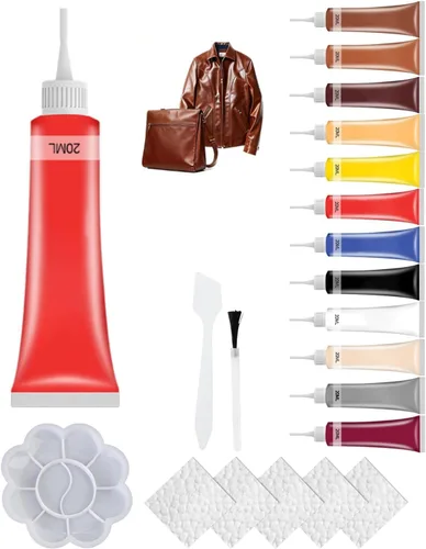 Miniatura 8 de Gel de reparación de cuero avanzado, kit de reparación de cuero para asiento de automóvil, kit de reparación profesional de cuero para asiento