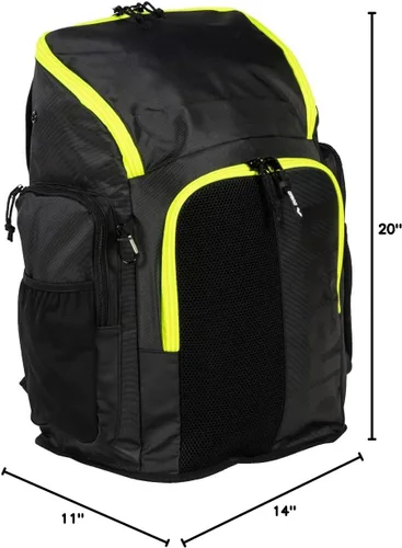 Miniatura 9 de Arena Spiky III - Mochila deportiva para natación de 45 l, mochila grande para equipo de entrenamiento, para hombres y mujeres, 45 litros, humo Humo