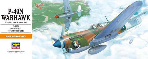 Miniatura 3 de Hasegawa 1:72 Escala P-40N Warhawk Modelo Kit