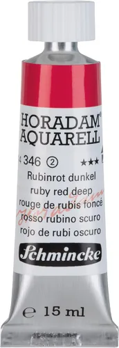 Miniatura 58 de Schmincke - HORADAM® AQUARELL - acuarelas de los mejores artistas, carmín permanente - 0.5 fl oz 353 carmín permanente
