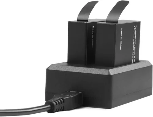 Miniatura 2 de AKASO Brave 7 LE 2 x 1350mAh batería recargable de la cámara de acción con cargador dual USB