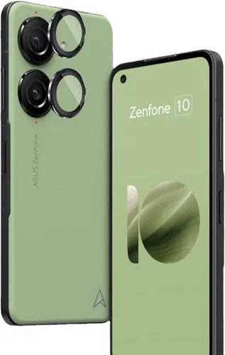 [Paquete de 2 protectores de lente de cámara para Asus ZenFone 10, resistentes a los arañazos y claridad HD, ultrafina, cubierta de lente de metal