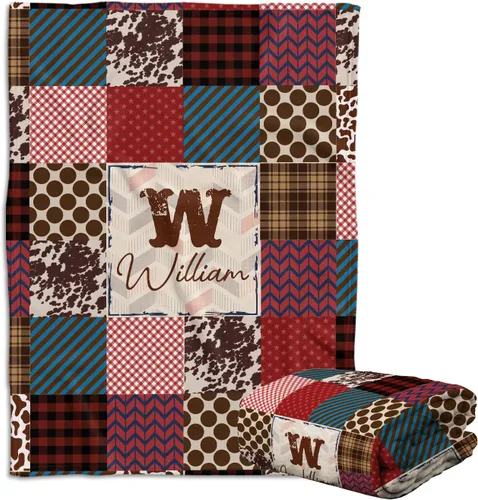 Miniatura 14 de Mantas con estampado de vaca, mantas occidentales para bebés, mantas de bebé vaquero, mantas de bebé personalizadas para niñas y niños, Cosas