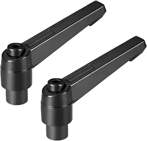 uxcell M8 Mango Ajustable Palanca De Sujeción Rosca Botón Trinquete Hembra Roscado Stud 2 Pcs